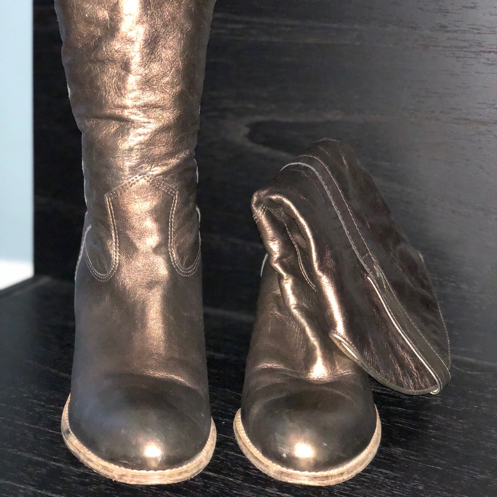 Jessica Simpson Copper Cowboy Boots